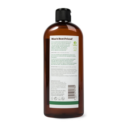Men's Body Shower Gel Natural Herbaceous Original BULLDOG Fragrance