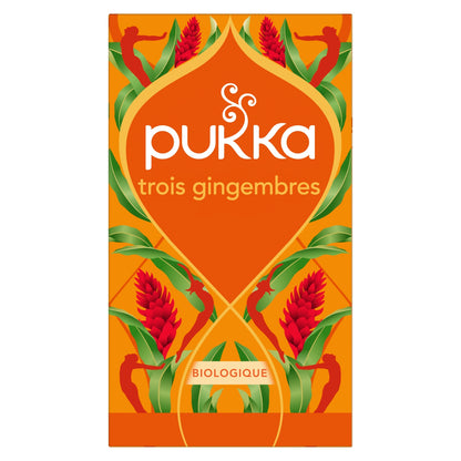 Infusion Trois Gingembres Bio PUKKA 