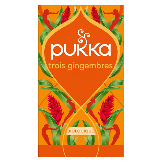 Infusion Trois Gingembres Bio PUKKA 