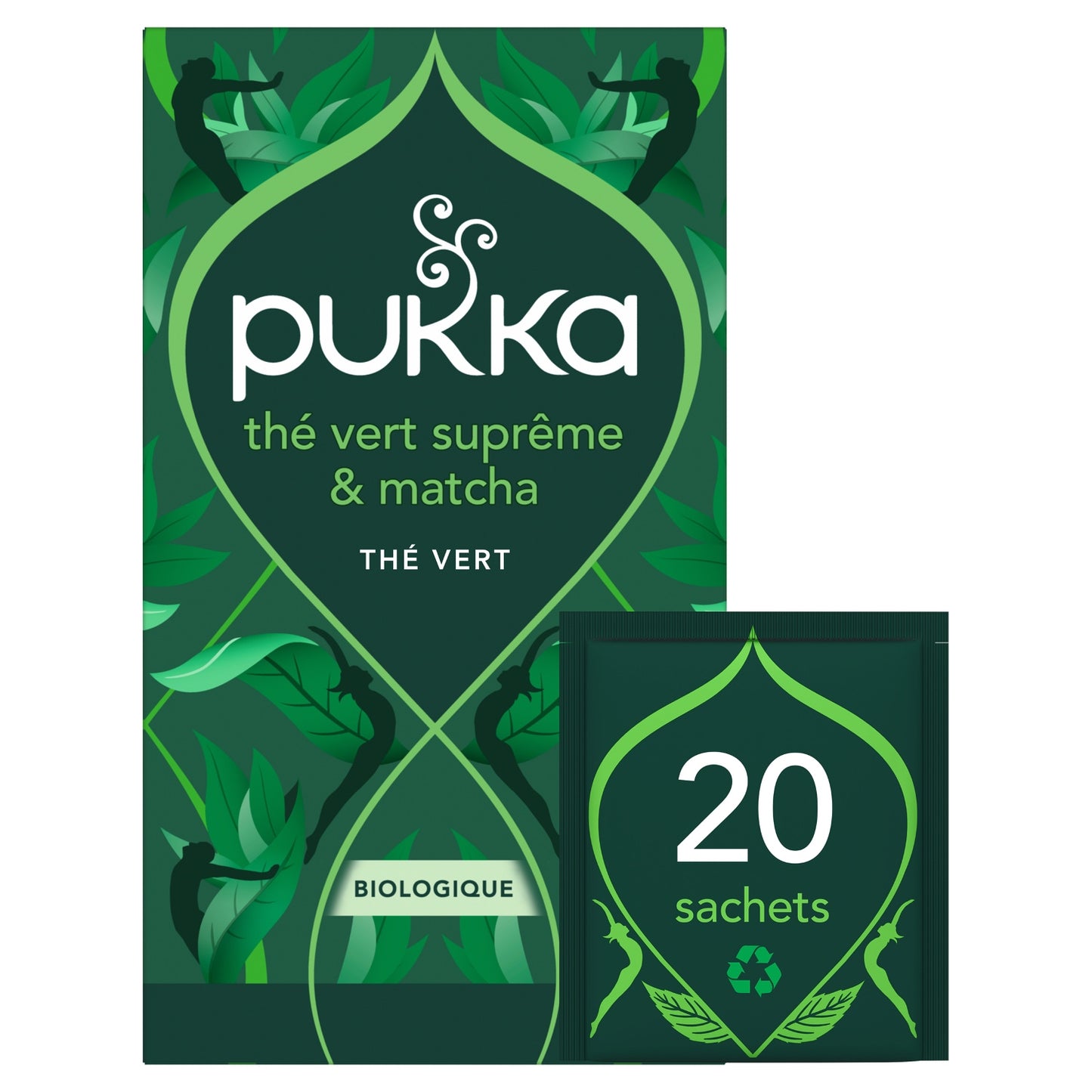 Thé Vert Matcha Bio PUKKA 