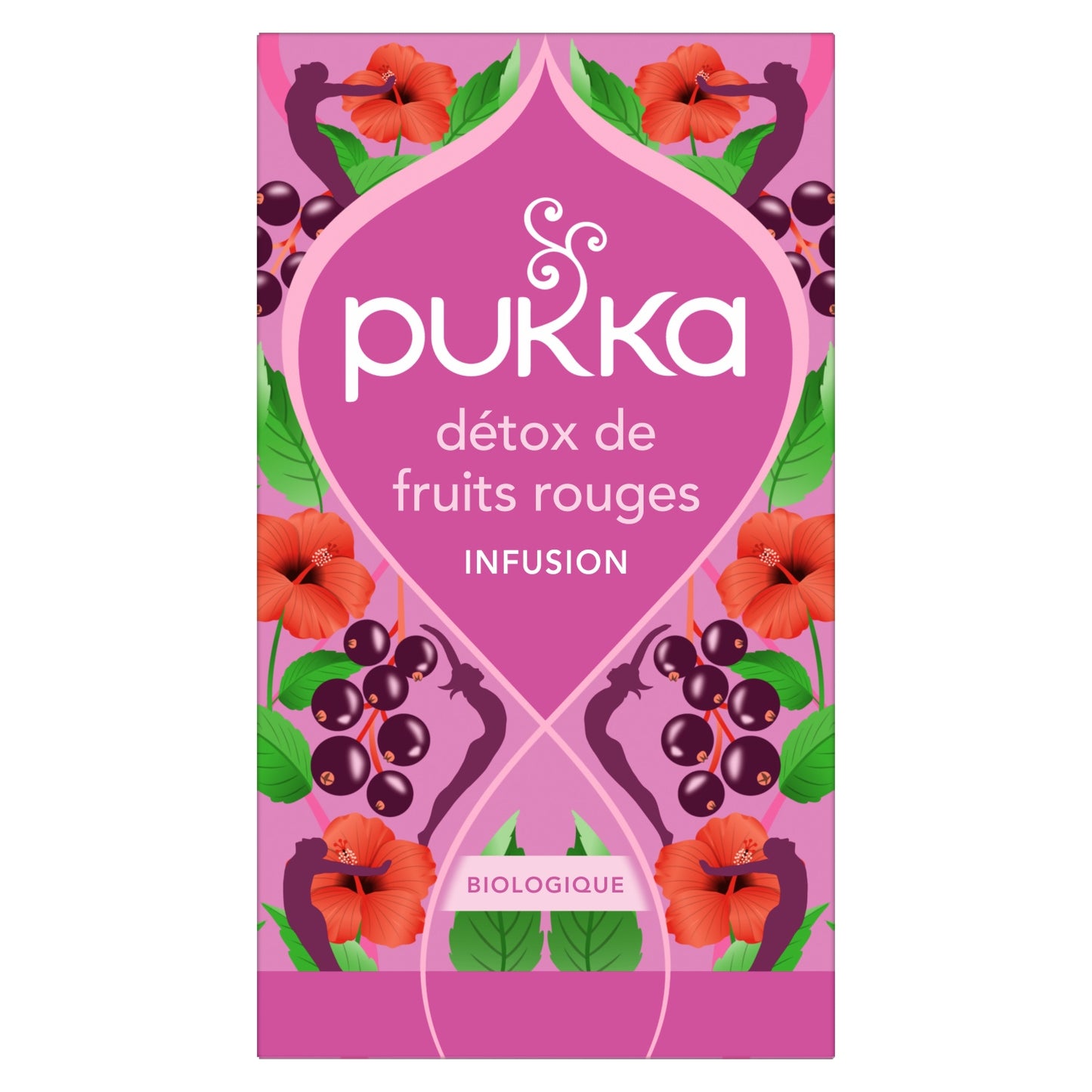Infusion Fruits Rouges Détox Bio PUKKA 