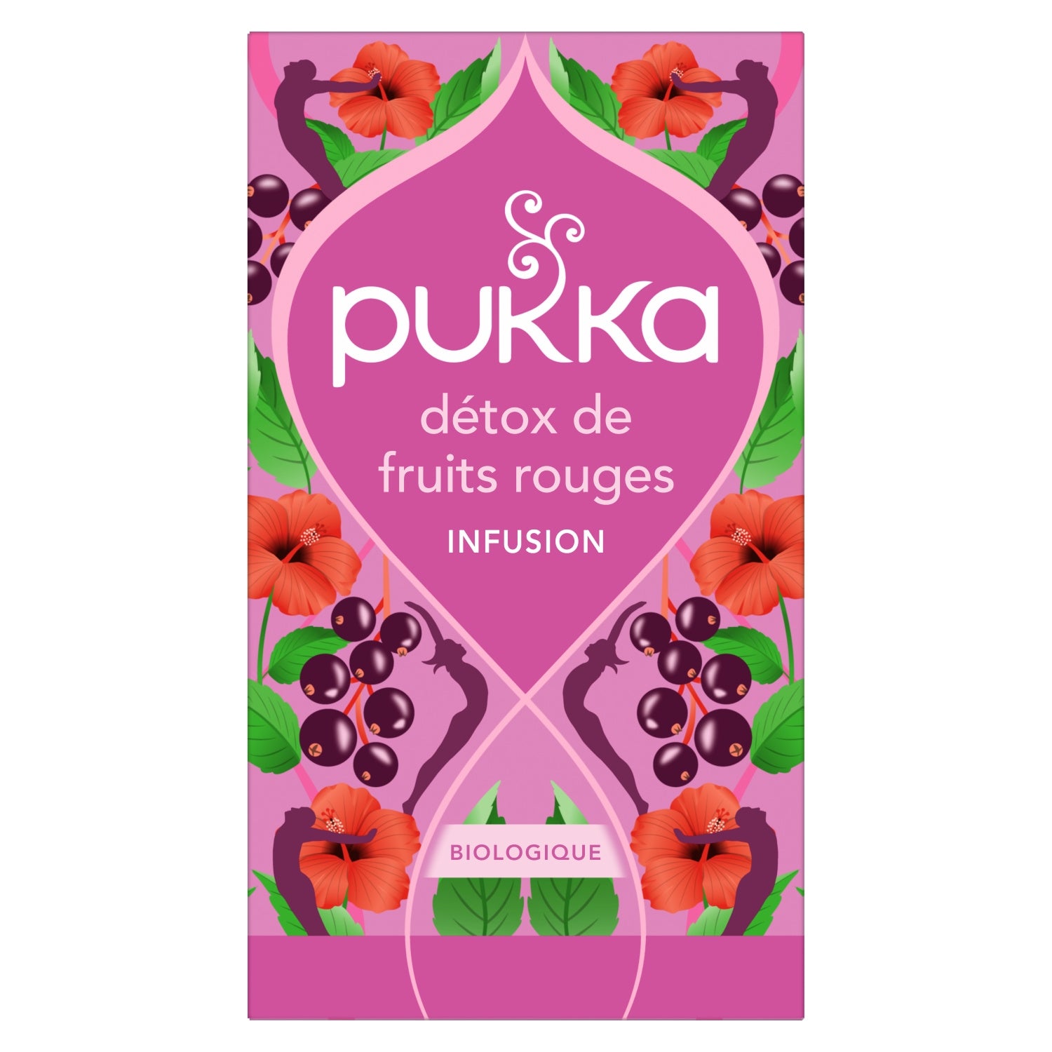 Infusion Fruits Rouges Détox Bio PUKKA 