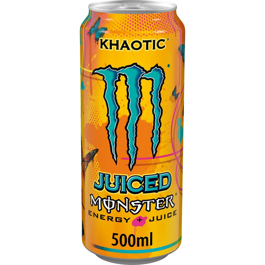 Boisson Énergisante Khaotic MONSTER la canette de 50cL