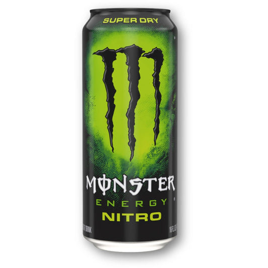 Boisson Énergisante Nitro Super Dry MONSTER la canette de 50cL
