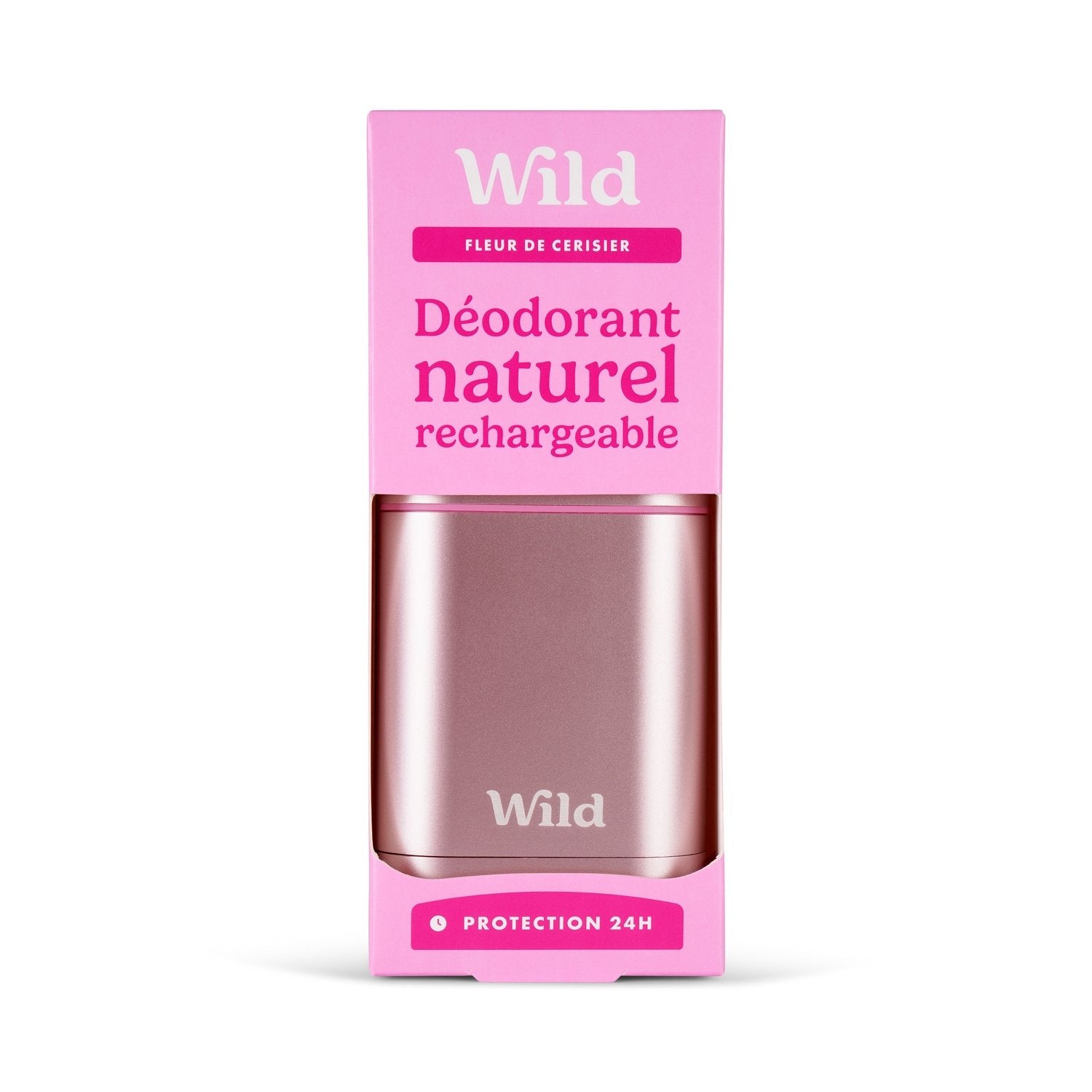 Déodorant Stick Naturel Rechargeable Fleur de Cerisier WILD le flacon de 40g