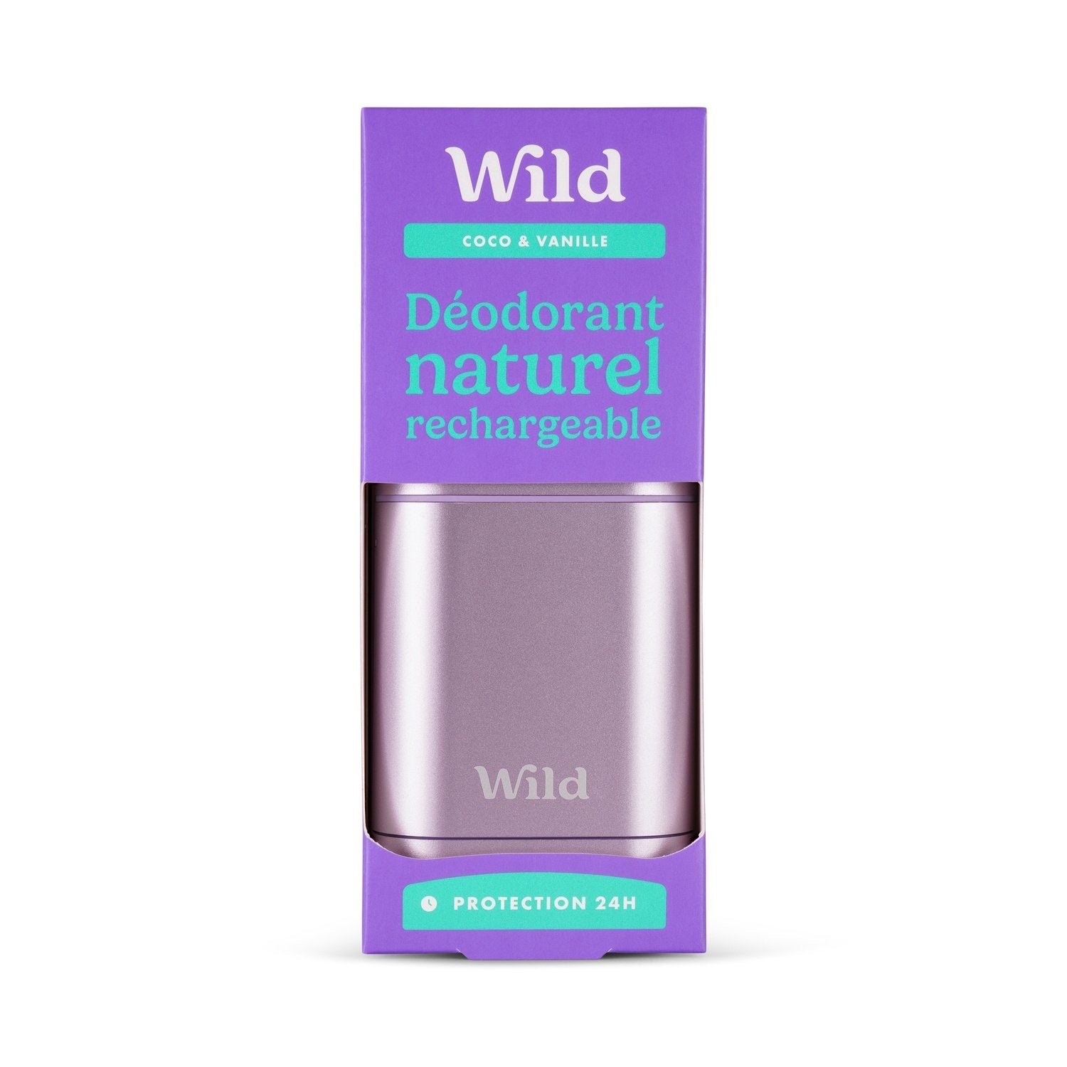 Déodorant Rechargeable à la Noix de Coco et Vanille WILD le flacon de 40g