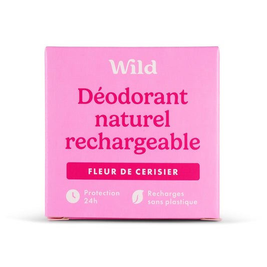 Recharge Déodorant Fleur de Cerisier WILD le flacon de 40gr