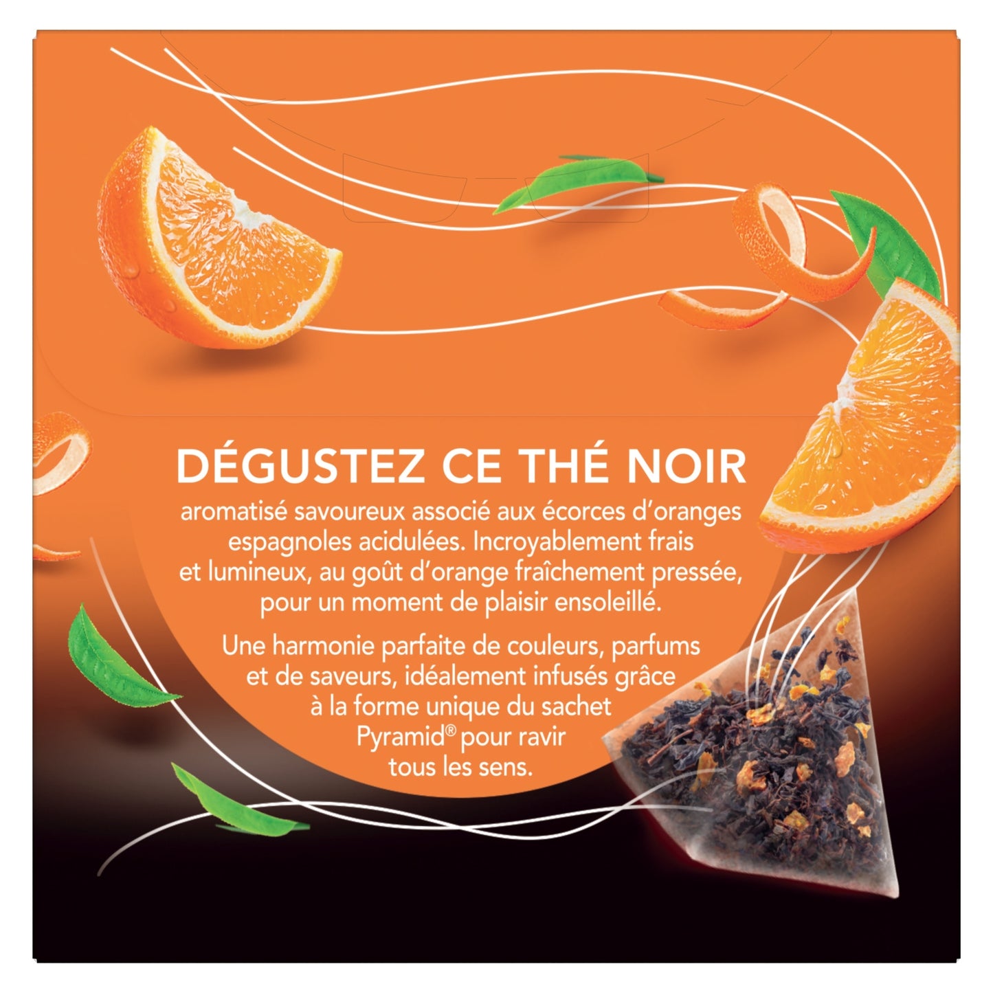 Thé Noir Orange Espagne LIPTON 