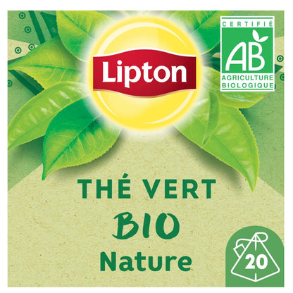 Thé Vert Nature Bio LIPTON 