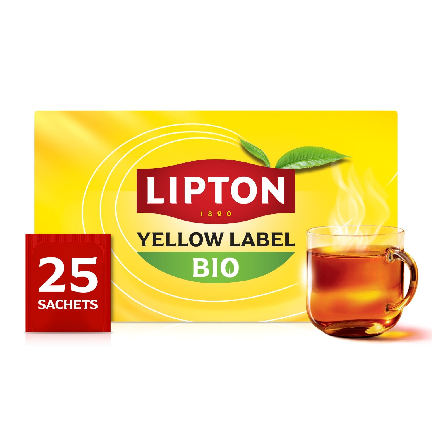 Thé Noir Yellow Label Bio LIPTON 