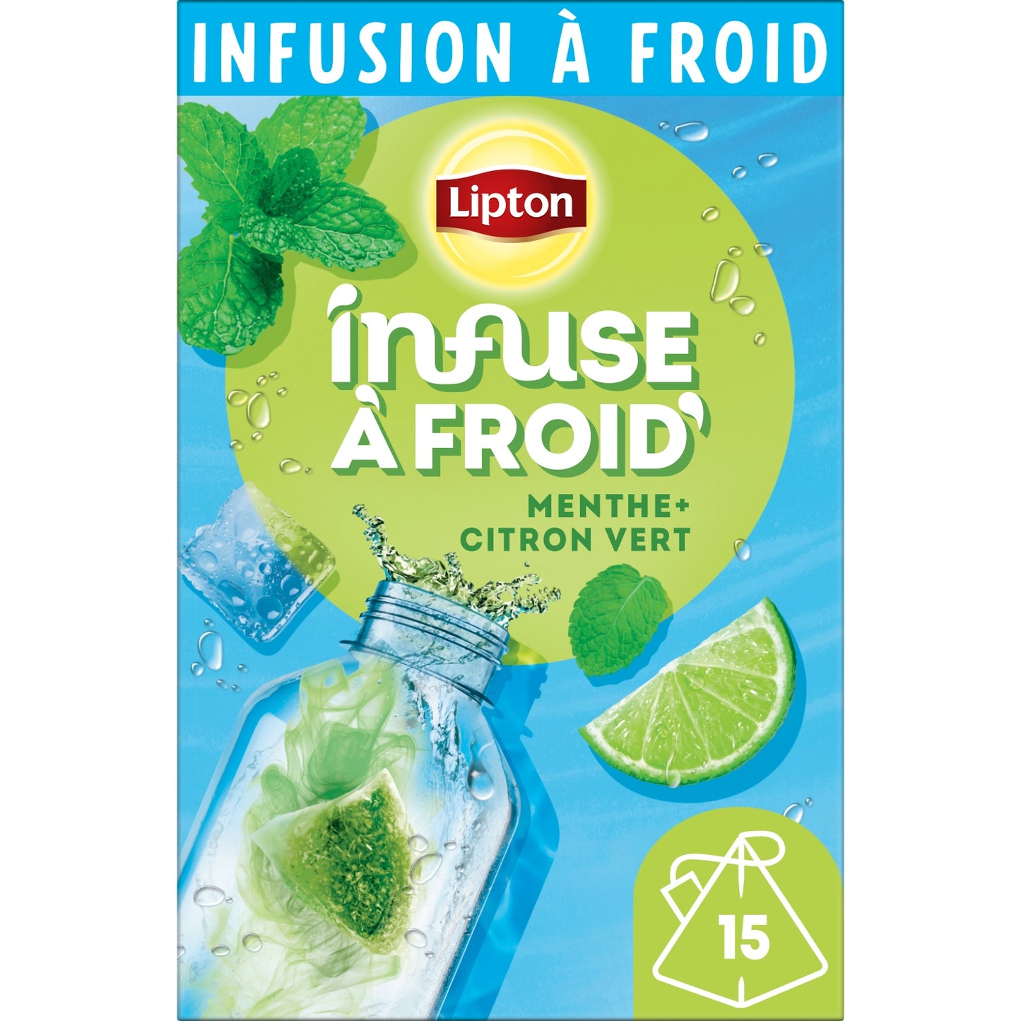 Infusion à Froid Citron Vert Menthe LIPTON 