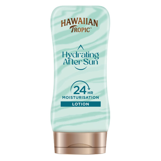 Après-Soleil Lait Corps Hydratant Rafraîchissant Coco Papaye Aloé Vera Silk Hydration Air Soft HAWAIIAN TROPIC le flacon de 180ml