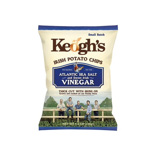 Chips au Sel et Vinaigre KEOGH'S le paquet de 125g