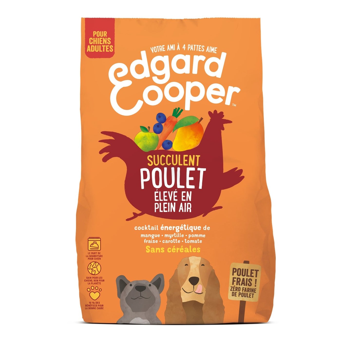 EDGARD COOPER Grain-Free Chicken Adult Dog Food