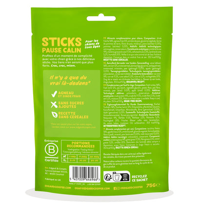 Friandises pour Chien Adulte Agneau Dinde Edgar & COOPER