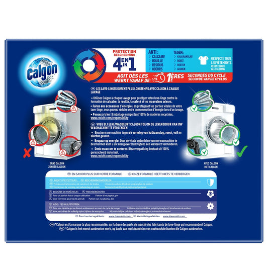 CALGON 3 in 1 Anti-Limescale Tablets