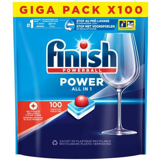 Max Powerball FINISH All-in-1 Dishwasher Tablet