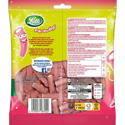 LUTTI Strawberry Fili Tubs Candies