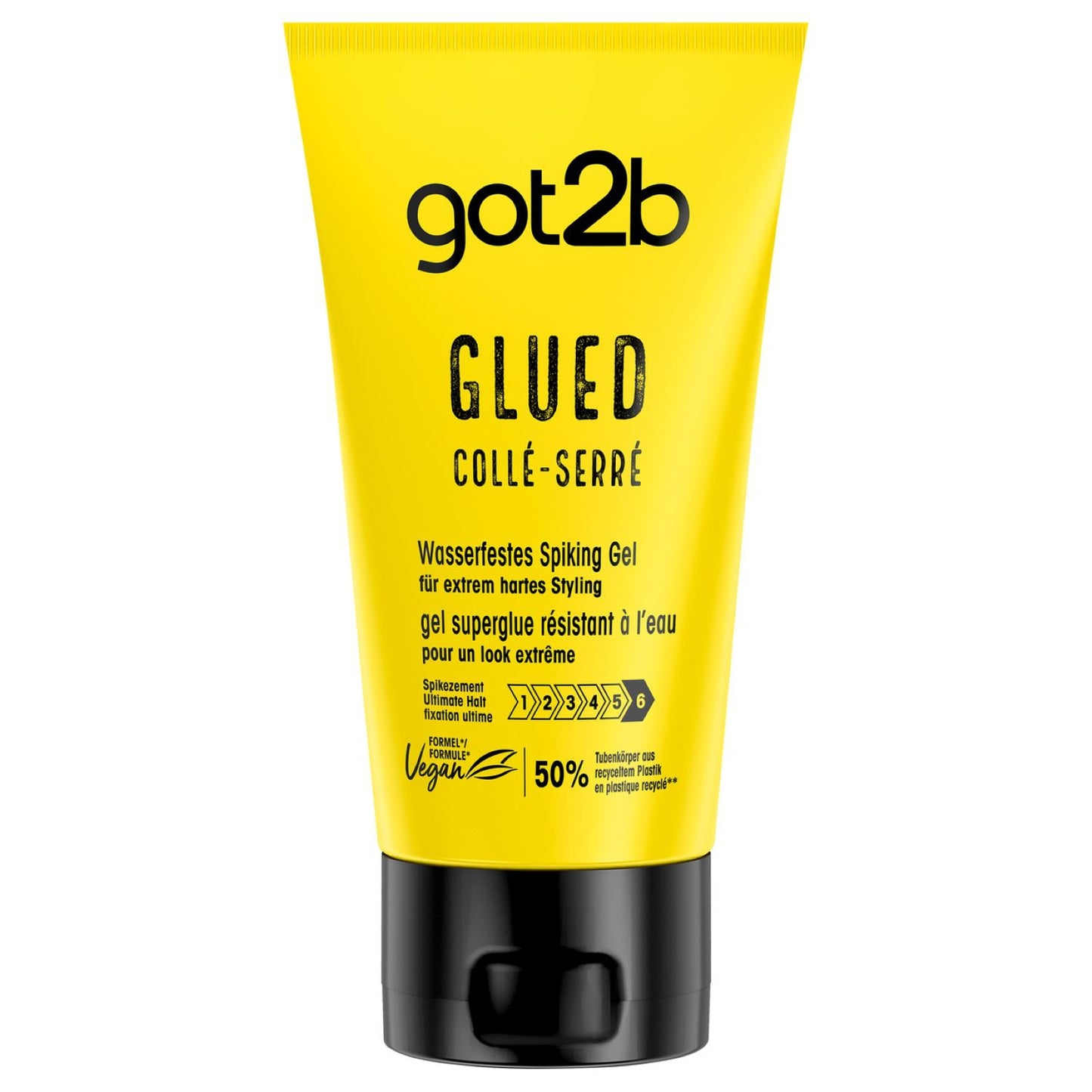 Gel coiffant Fixation Ultime Force 6 Collé-serré Waterproof GOT2B 