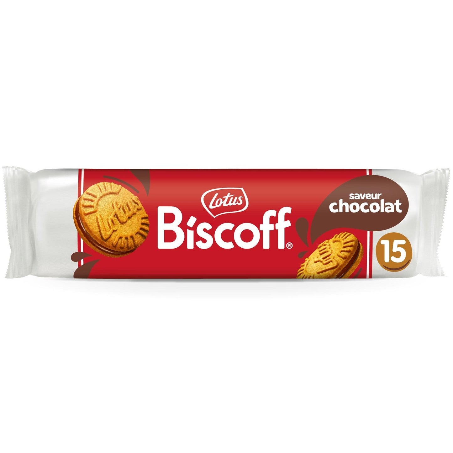LOTUS BISCOFF Kekse mit Schokoladengeschmack und Cremefüllung