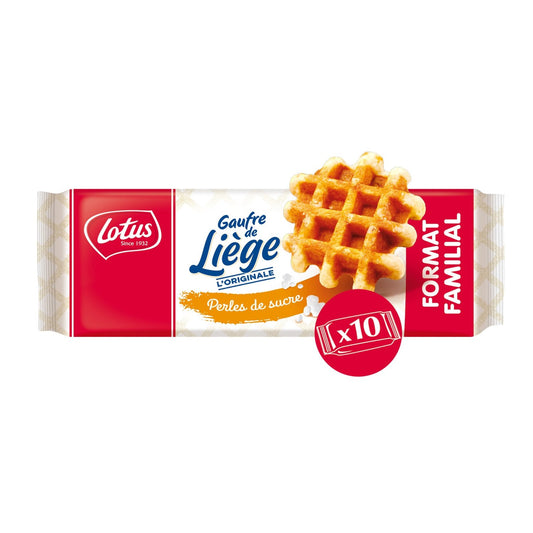 Gaufres de Liège Perles de Sucre LOTUS
