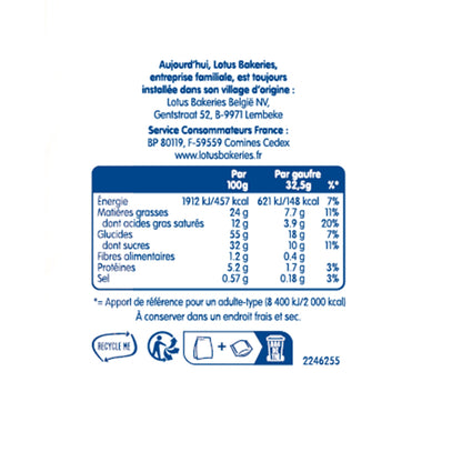 Mini-Lütticher Waffeln mit LOTUS-Milchschokolade