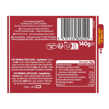LOTUS BISCOFF Original Spekulatius Kekse