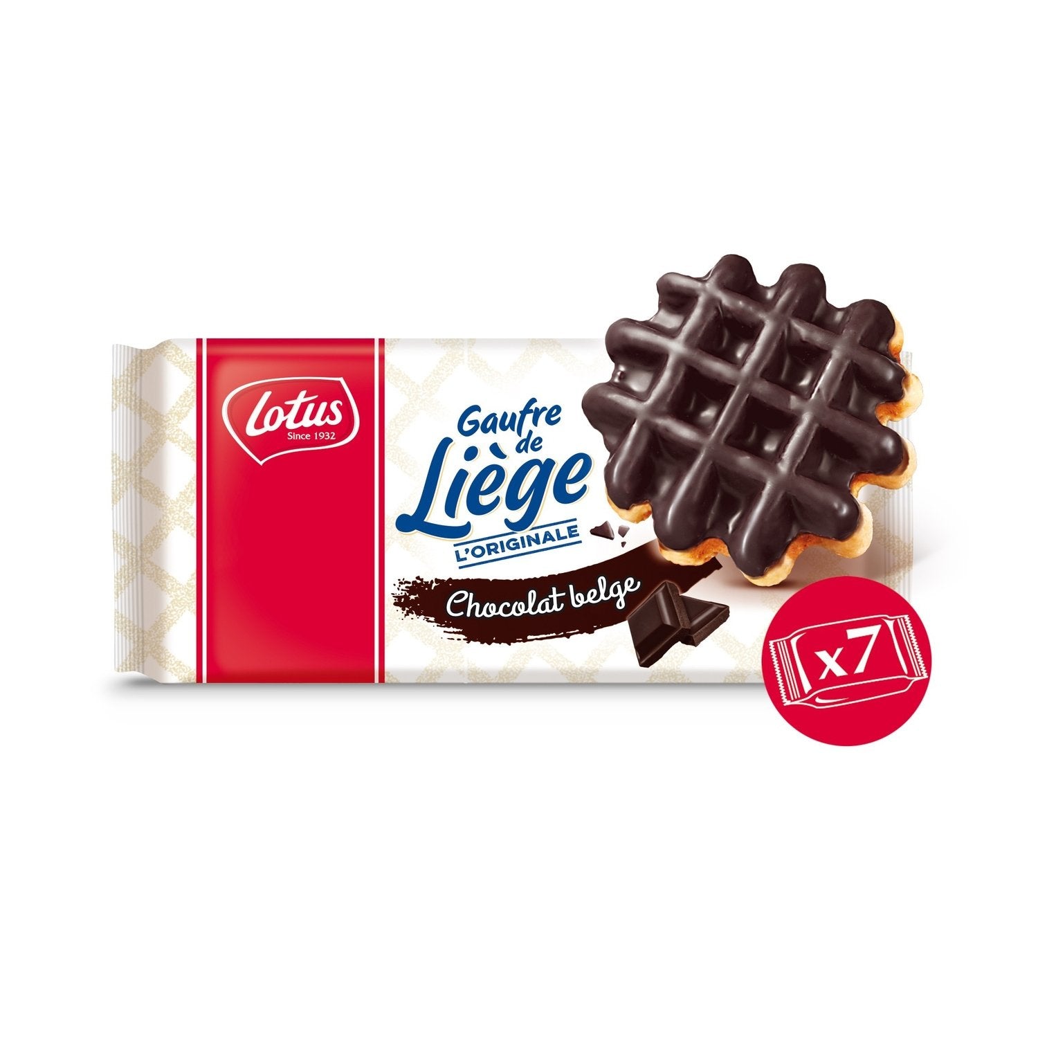 Gaufres de Liège au Chocolat Lotus LOTUS le paquet de 363g