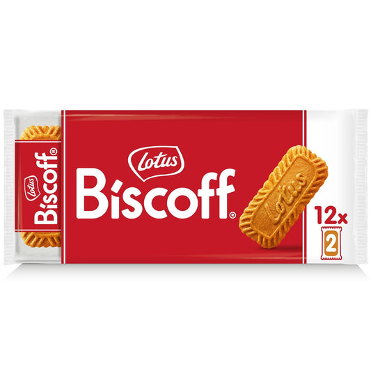 LOTUS BISCOFF Original Pocket Size Speculoos Biscuits