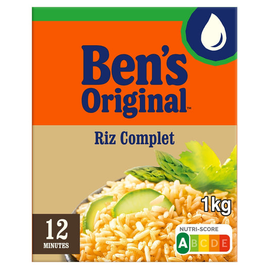 Riz Long Complet 12 Min BEN'S ORIGINAL la boite de 1Kg