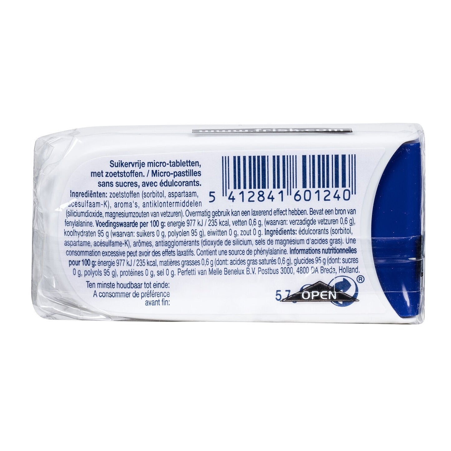 Bonbons Menthe Forte Sans Sucres FRISK