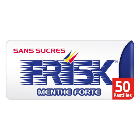Bonbons Menthe Forte Sans Sucres FRISK la boîte de 5,7g