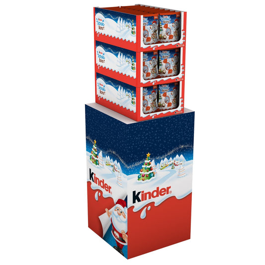 KINDER SCHOKOBONS Milk Chocolate Candies Filled with Milk and Hazelnuts