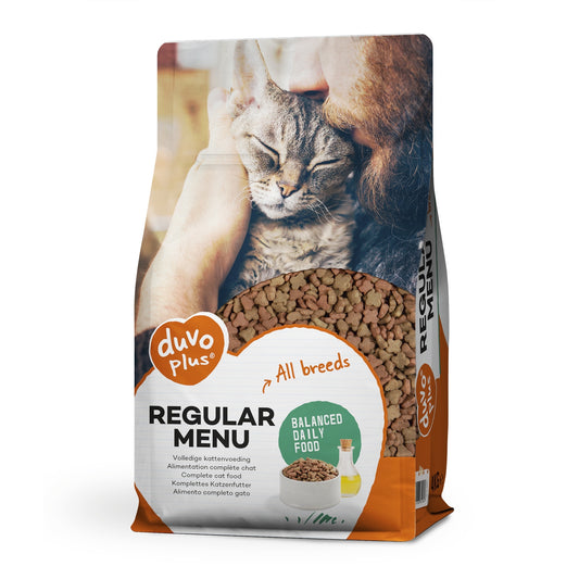 Croquettes pour Chat Adulte au Poulet & aux Légumes DUVO+