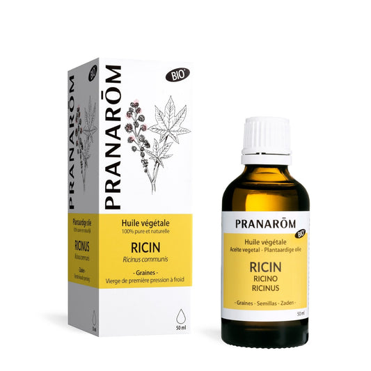 Huile Végétale de Ricin PRANAROM le flacon de 50mL