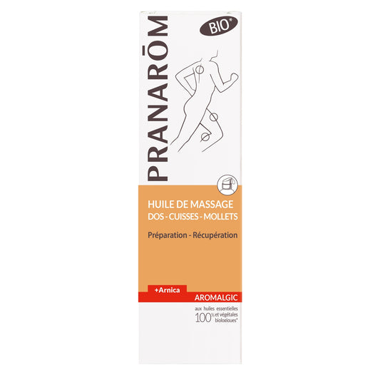 Massage Oil Back Thighs Calves +arnica Aromalgic Bio PRANAROM