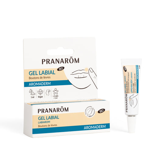 Gel Lèvres Gercées et Boutons de Fièvre Apaisant Bio PRANAROM