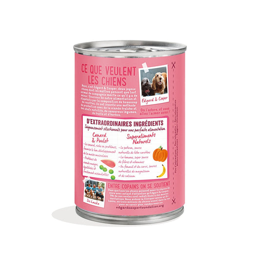 Edgar &amp; Cooper Junior Duck Chicken Dog Food