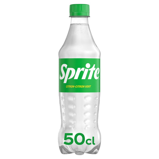 Soda au Citron et Citron Vert SPRITE la bouteille de 50cL