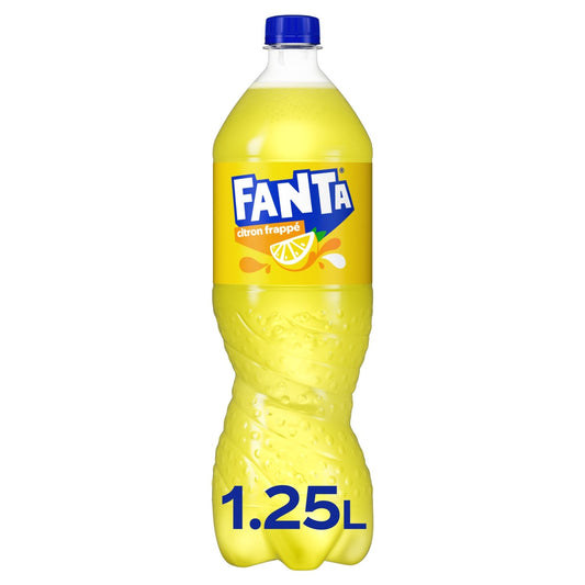 Soda au Citron aux Arômes Naturels FANTA la bouteille d'1,25L