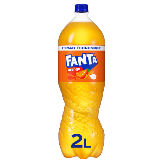 Soda à l'Orange aux Arômes Naturels FANTA la bouteille de 2L