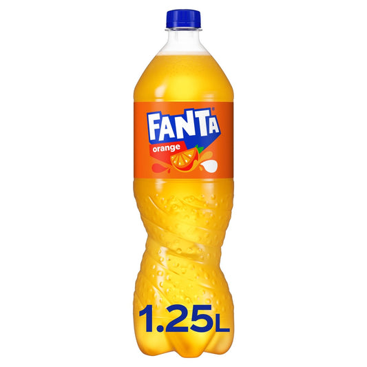 Soda à l'Orange aux Arômes Naturels FANTA la bouteille de 1,25L