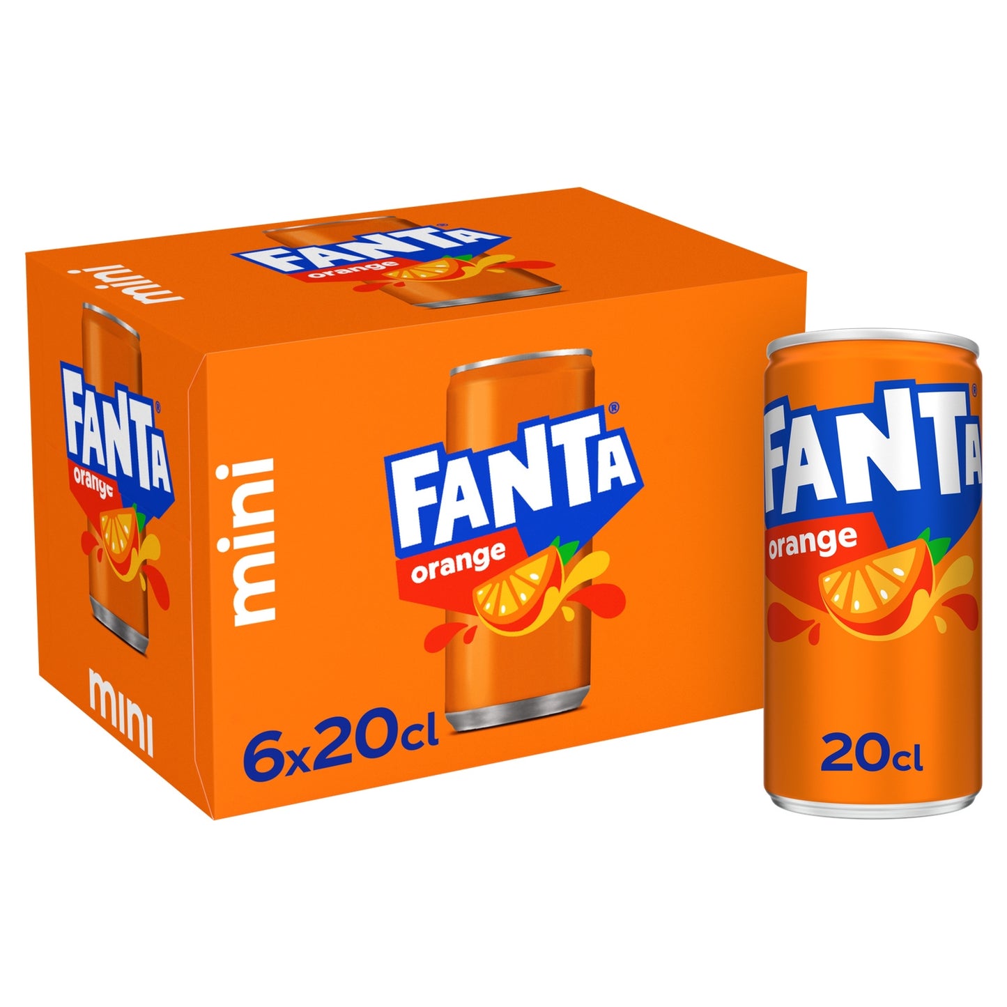 Soda à l'Orange Réduit en Sucre FANTA 