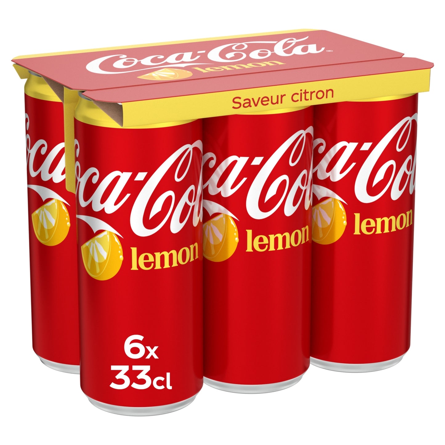 Soda au Cola Goût Citron COCA-COLA 