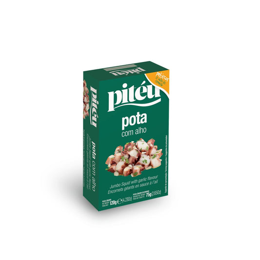 Encornet Géant à l'Ail PITEU la boîte de 120g