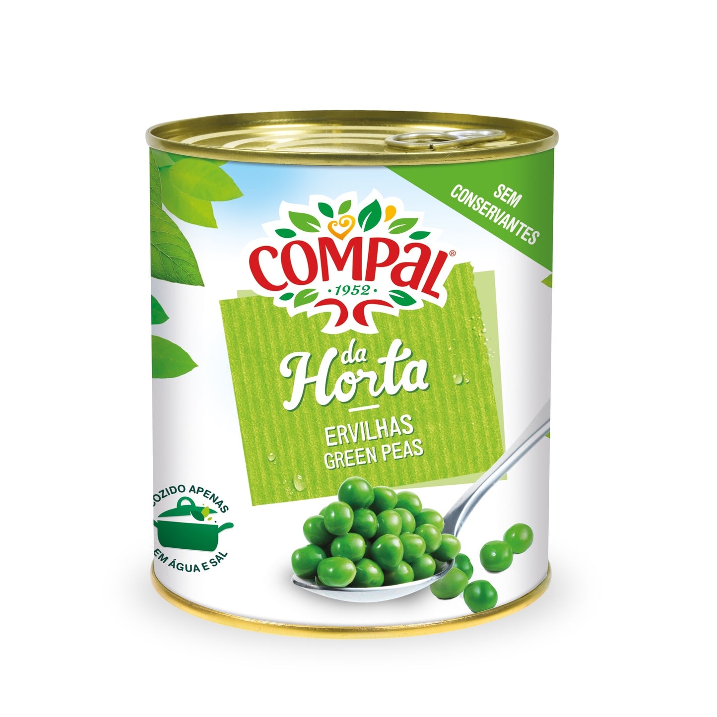 Petit Pois Cuits COMPAL 