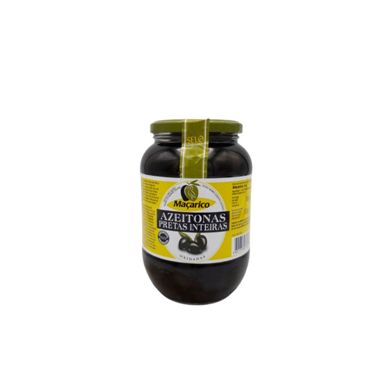 Olives Noires Entières MACARICO le bocal de 210g