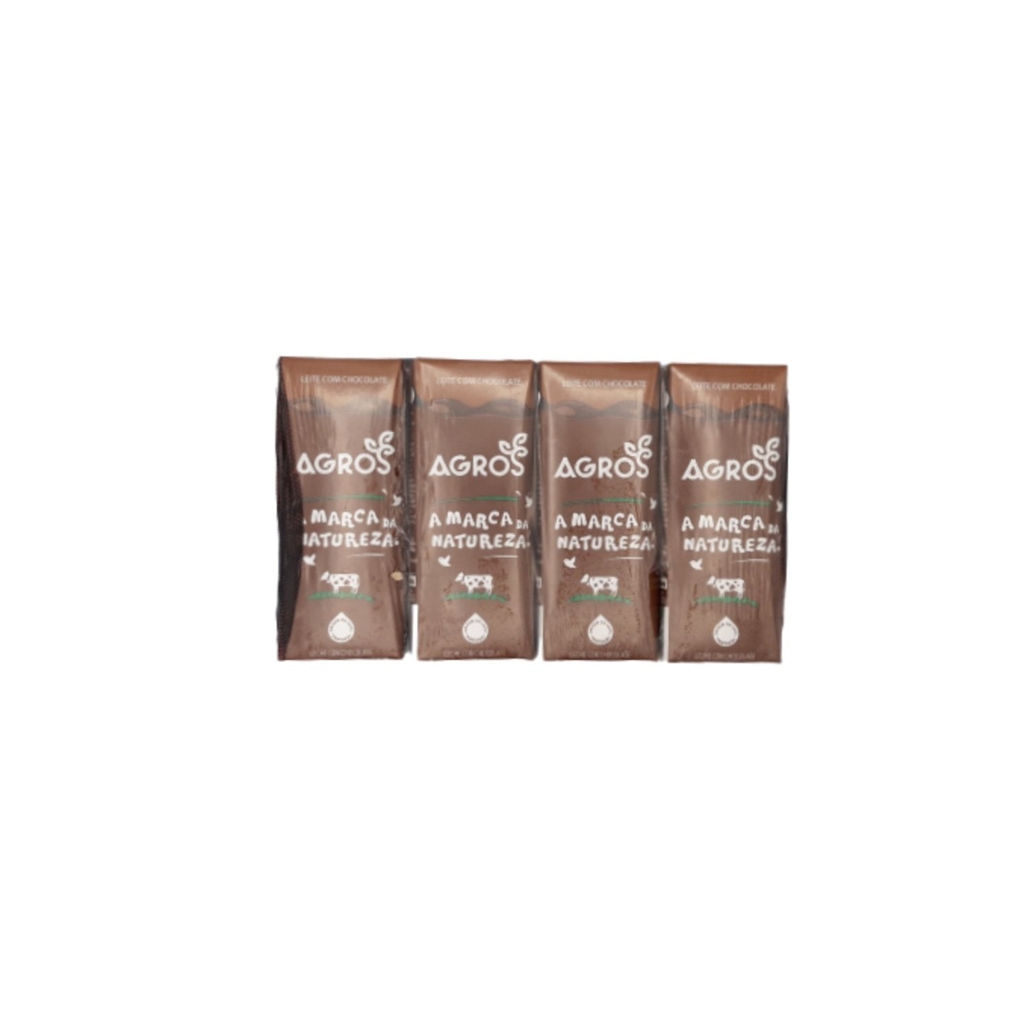 Boisson Chocolatée AGROS les 4 briques de 200mL
