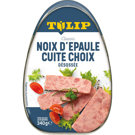 Pâté Noix d'Épaule Cuite Choix Désossée TULIP la boite de 340 g