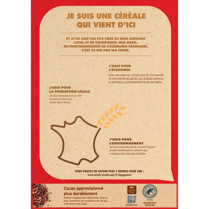 CHOKELLA Müsli mit Schokoladen-Haselnuss-Geschmack